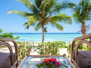 Beachfront Twin Room View